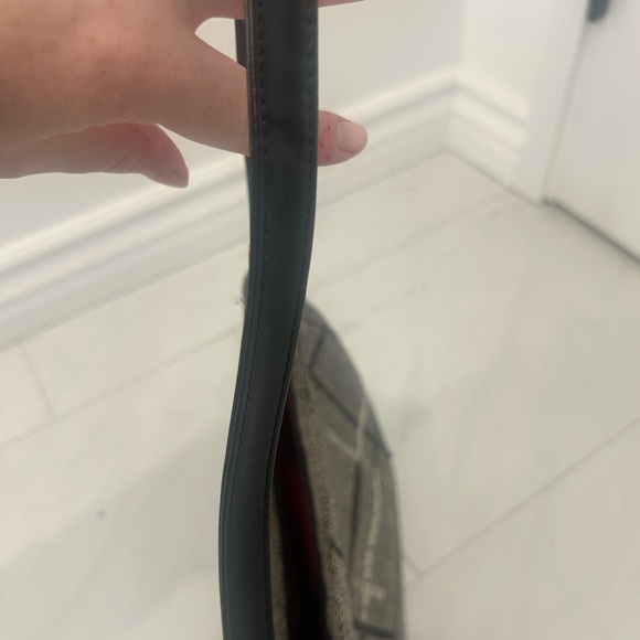 Rafe Y2K Tweed Plaid Sequin Hobo Shoulder Bag - Picture 5 of 7